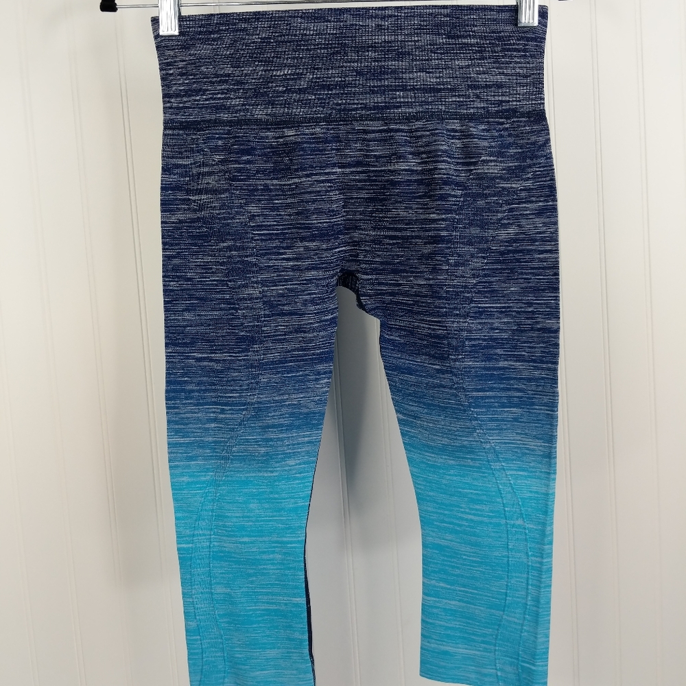 Electric Yoga Seamless Ombre Crop Leggings Xs/S View 4